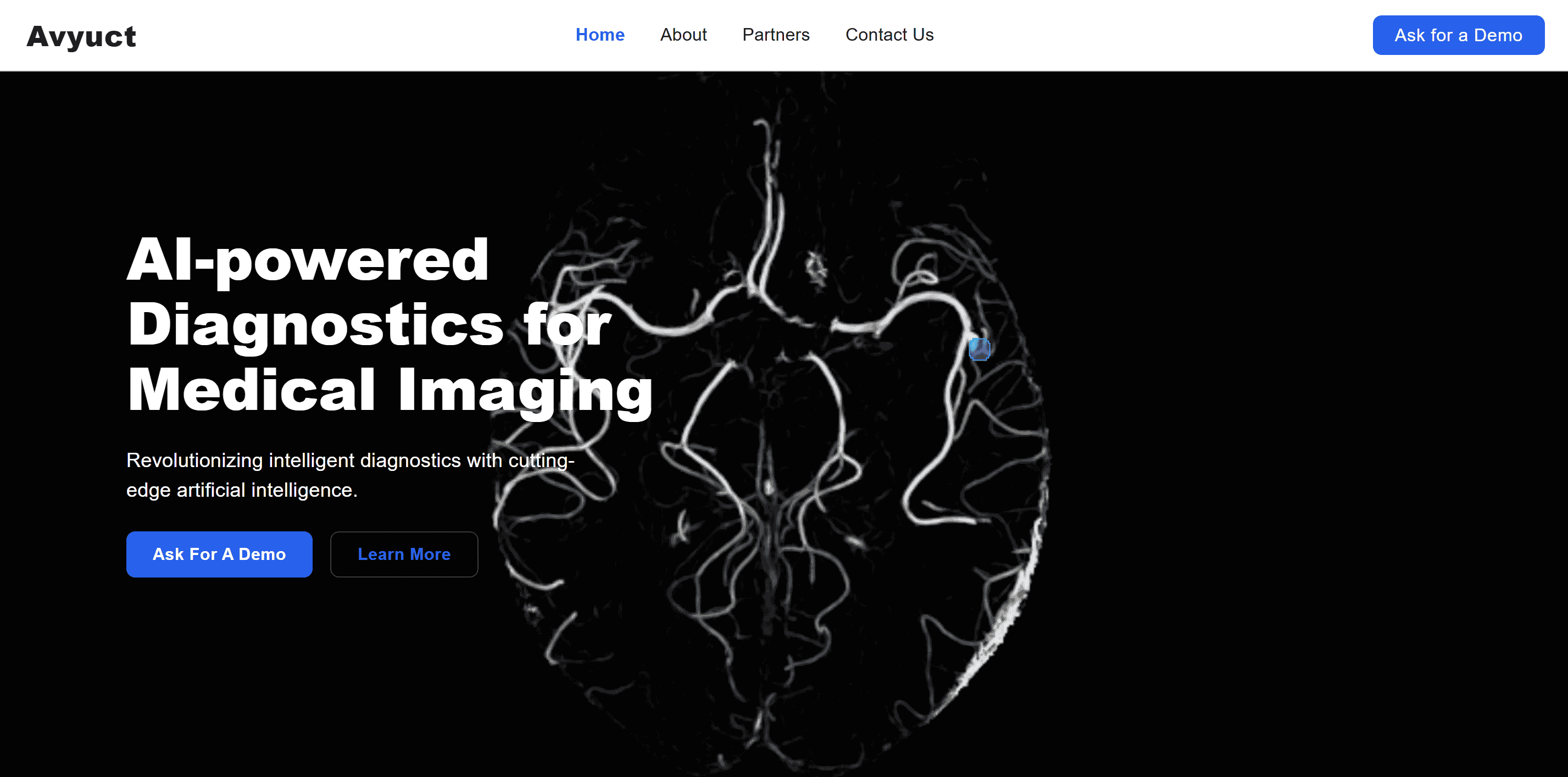 Healthcare practice website design example